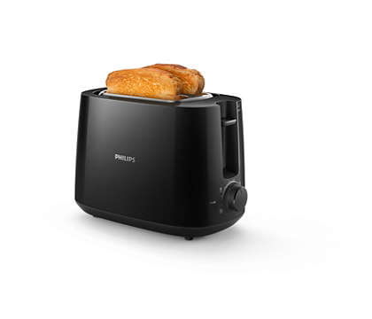 Knusprig gebräunter Toast an jedem Tag