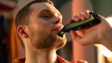 OneBlade не доаѓа во контакт блиску