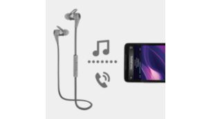 Bluetooth® pour de la musique et des appels sans fil