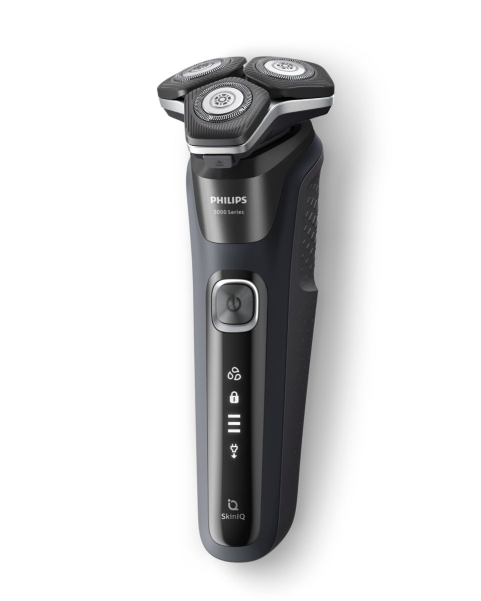 Afeitadora eléctrica Philips SHAVER Series 5000, funciona en seco y húmedo