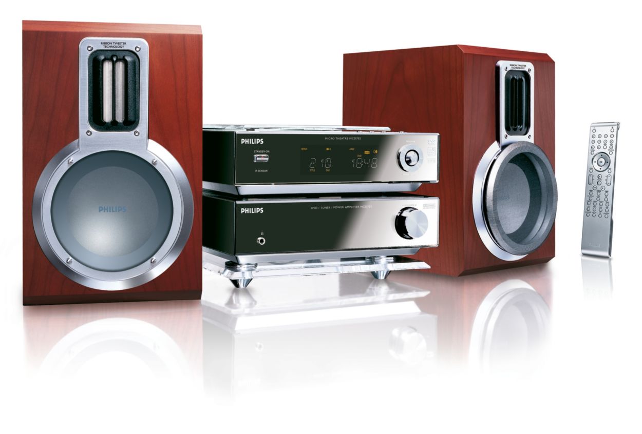 DVD Micro Theater MCD702/37 | Philips