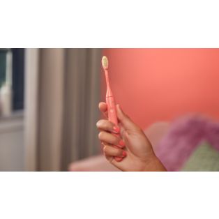 Philips One by Sonicare Battery electric toothbrush with case - coral