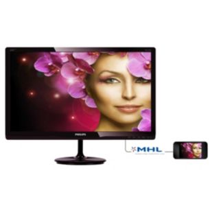 IPS LCD-monitor met LED-achtergrondverlichting