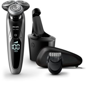 Shaver series 9000 Gereviseerd Wet &amp; Dry elektrisch scheerapparaat