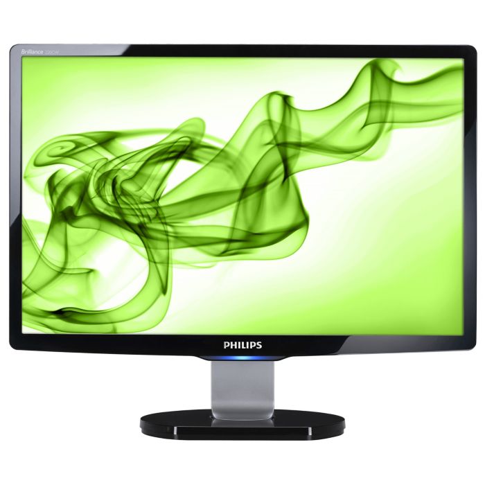 Big stylish wide display for home computer entertainment