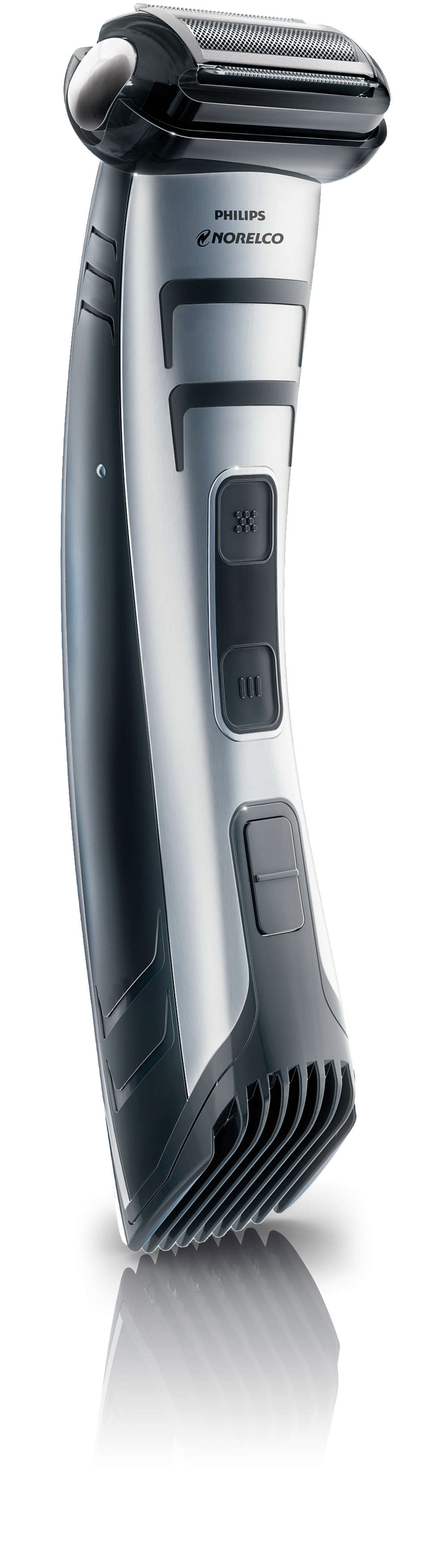 ødemark Skal indsats Bodygroom 7100 Showerproof body groomer, Series 7000 BG2040/34 | Norelco