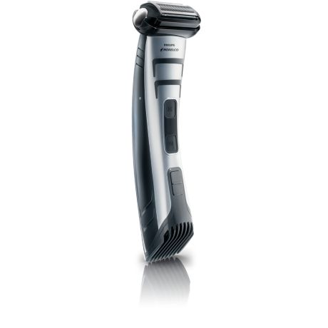 View support for your Bodygroom 7100 Showerproof body groomer, Series 7000  BG2040/34