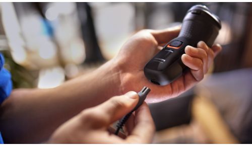 40 minuti di rasatura senza filo dopo una ricarica di 1 ora