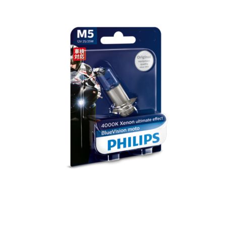 12164BVB1 BlueVision Moto Headlight bulb