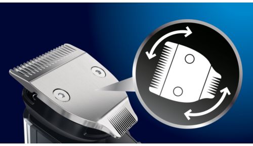 Rifinitore a doppio rasoio: lati da 32 e 15 mm per dettagli perfetti