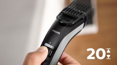 Easy to select and lock-in length settings, 0.5mm to 10mm