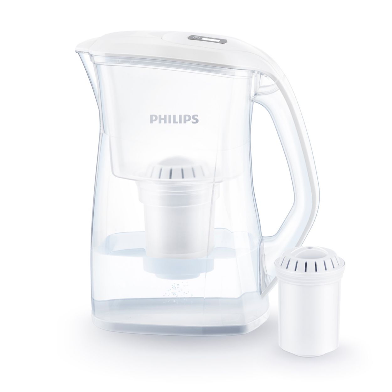 Carafe filtrante blanc avec minuteur 4 L, Philips