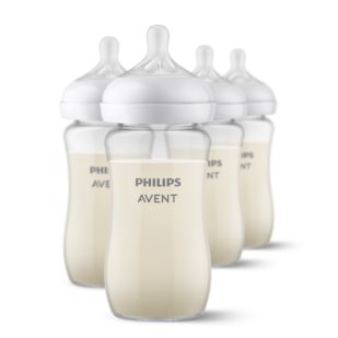 Avent Natural Response Glass Baby Bottle