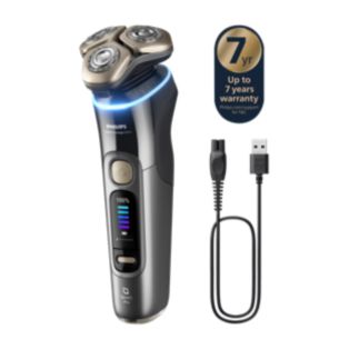 i9000 Prestige Ultra Wet and Dry Electric Shaver with SkinIQ Pro