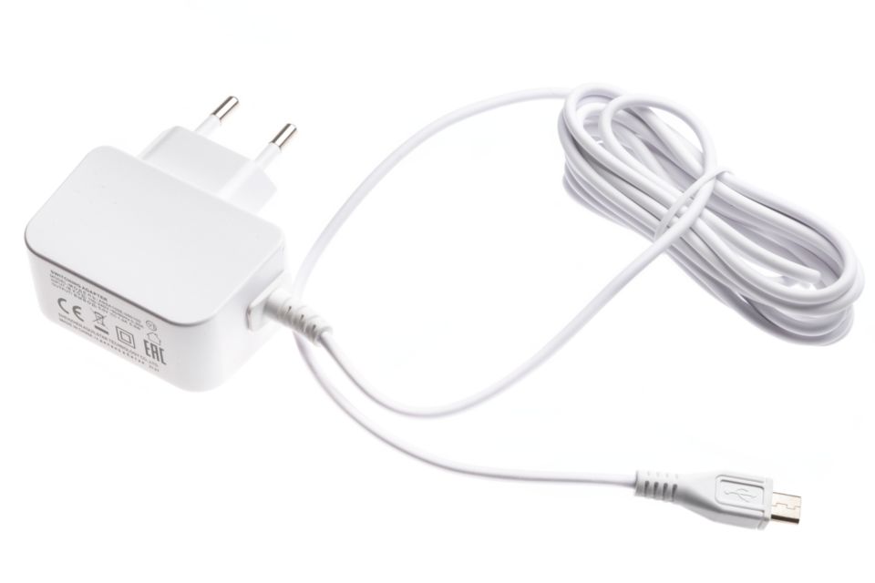 Umożliwia podłączenie wideoniani elektronicznej do zasilania