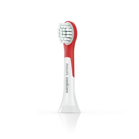 HX6031/11 Philips Sonicare For Kids رأسا فرشاة أسنان صغيران بتقنية الاهتزازات الصوتية