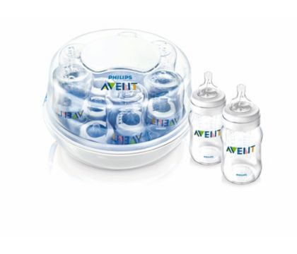 Avent starter store kit with steriliser