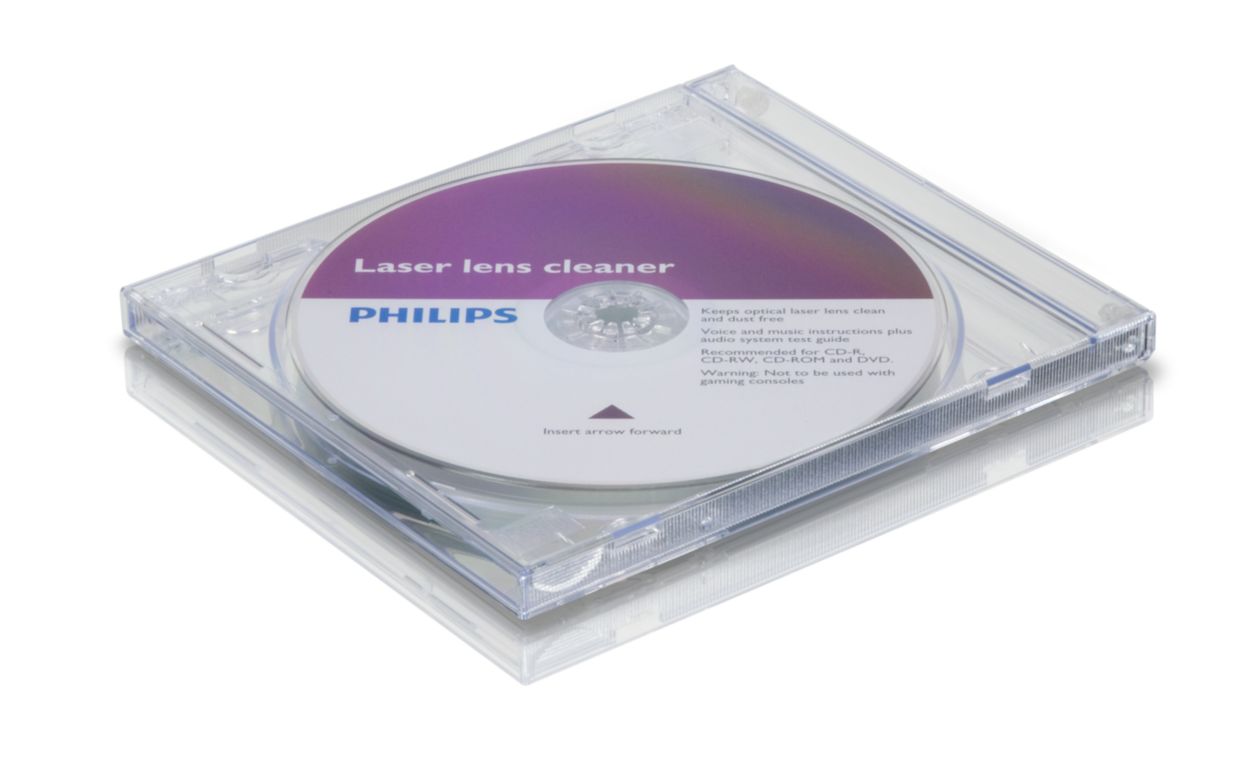 Reinigt en beschermt uw CD-/DVD-speler