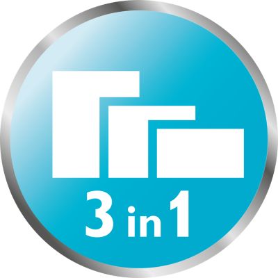 3-in-1 modular steriliser design