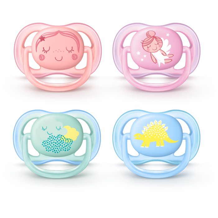 A light, breathable pacifier