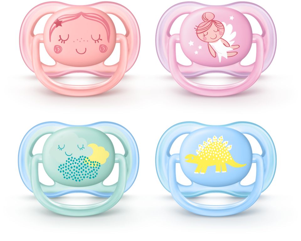 A light, breathable pacifier