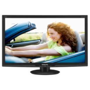 Monitor LCD AMVA, cu iluminare de fundal cu LED-uri