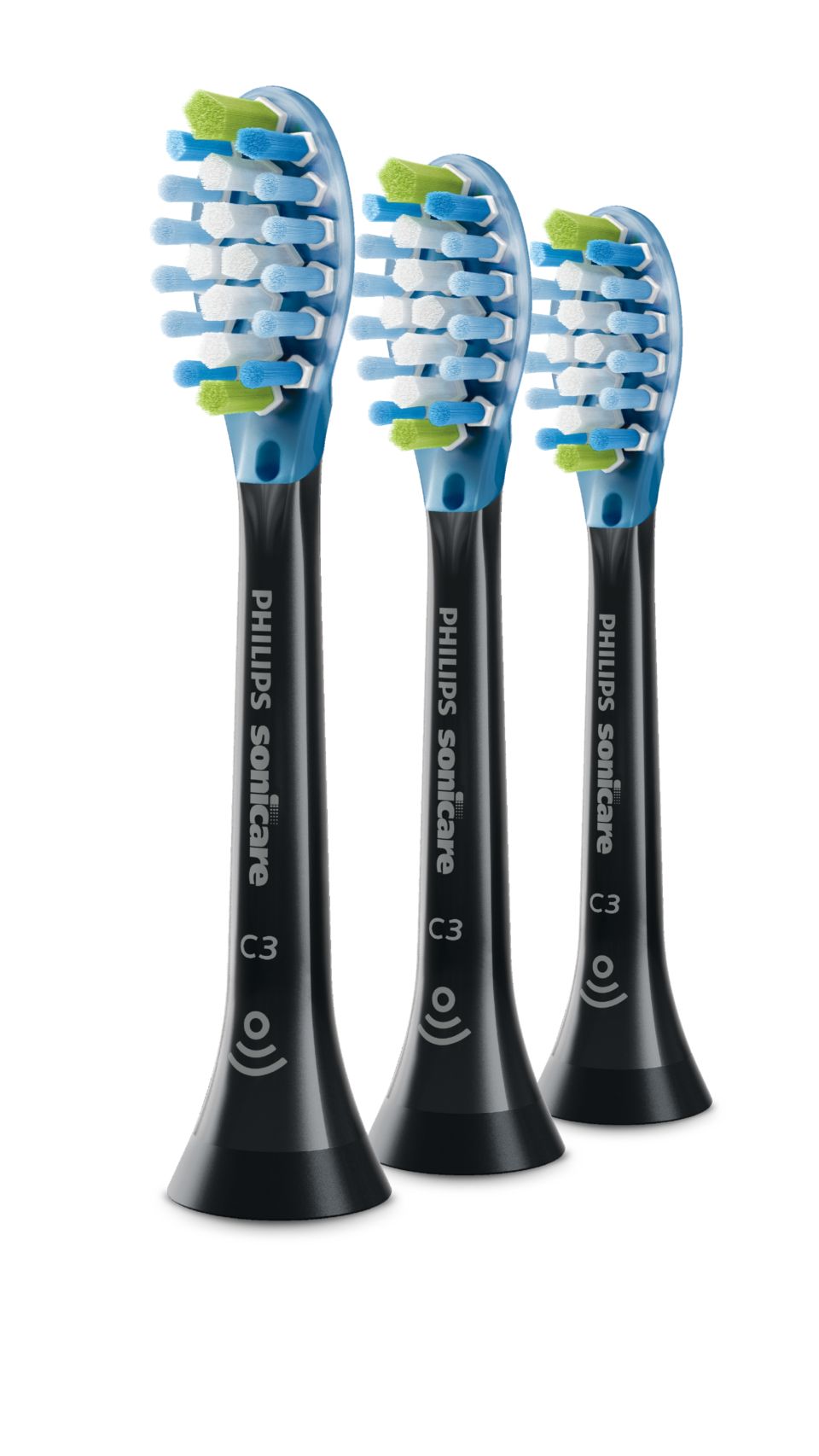 C3 Premium Plaque Control Standard sonic toothbrush heads HX9043/25