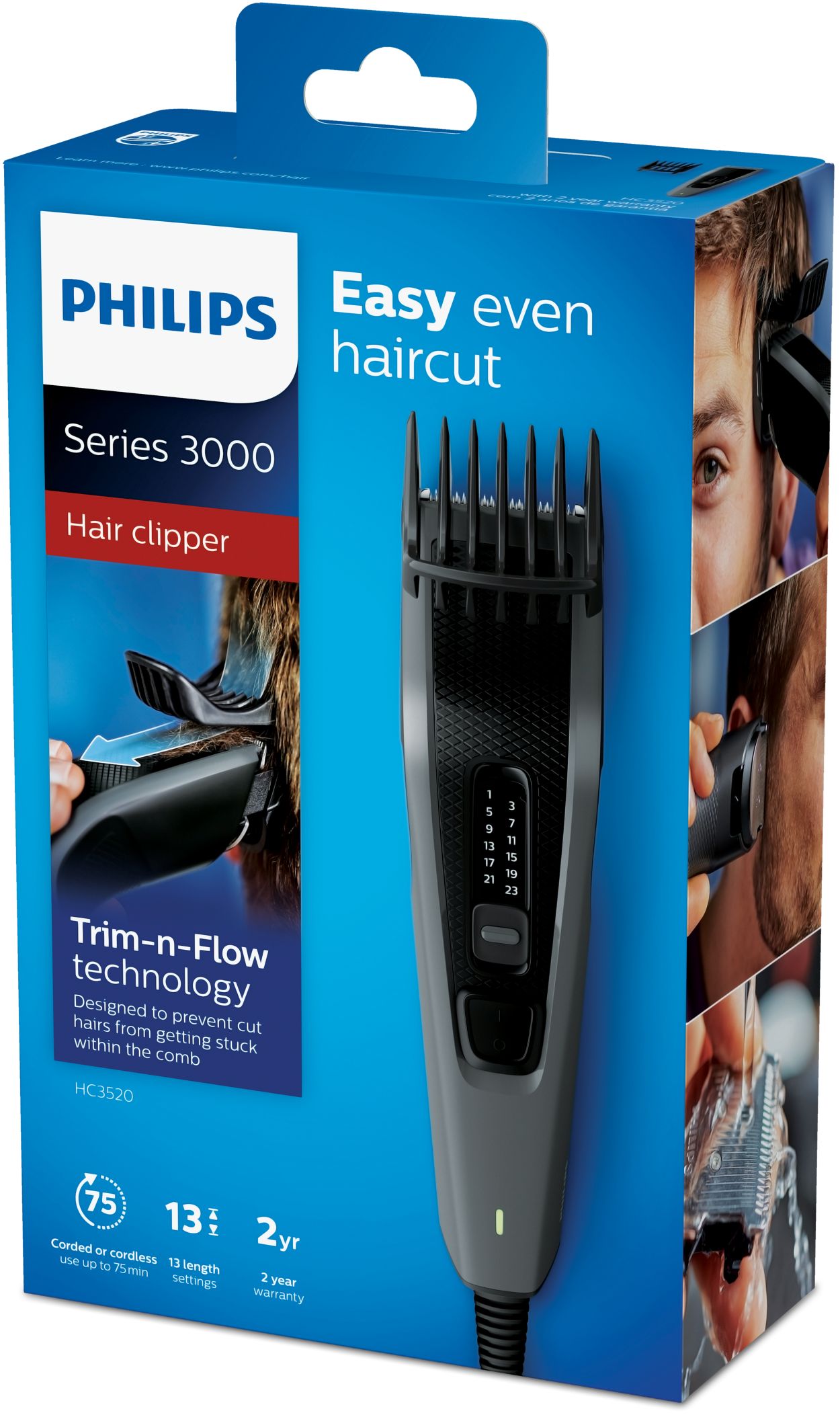 Hairclipper series 3000 Cortadora HC3520/15