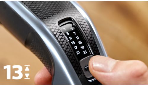 Justerer til forskellige længdeindstillinger