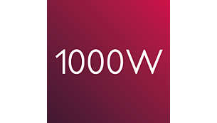 1 000 W de puissance pour des résultats exceptionnels