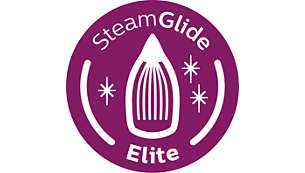 SteamGlide Elite, unsere Bügelsohle mit der besten Gleitfähigkeit und Kratzfestigkeit