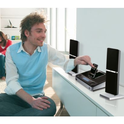 Disfruta de la música de tu iPod con los altavoces compactos