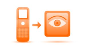 Zweizeiliges Display mit orangefarbener Hintergrundbeleuchtung