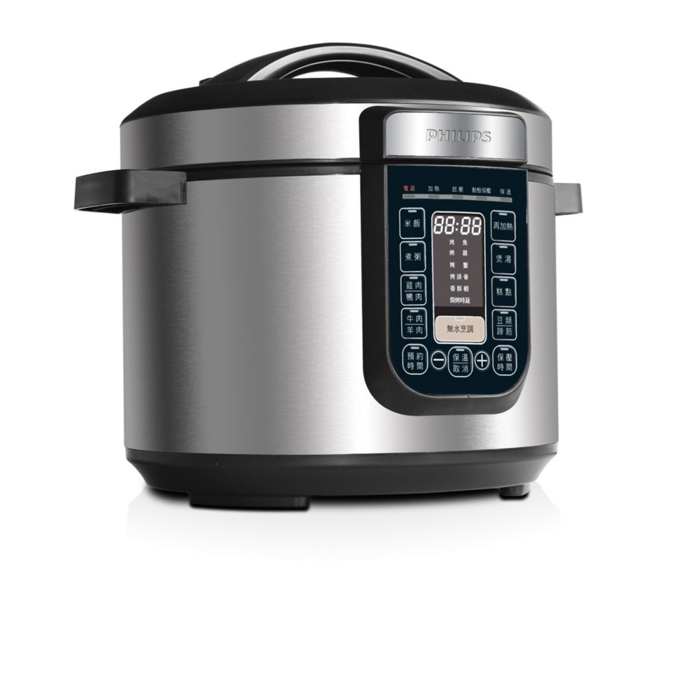 How to steam best sale using philips pressure cooker