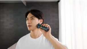 35 minutes of cordless shaving from an 1-hour charge