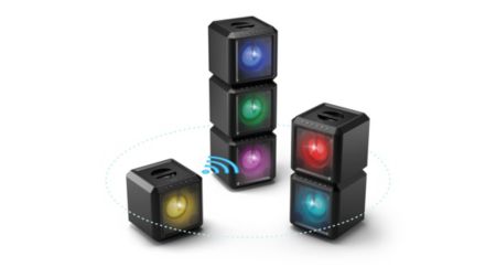 Connect up to 50 speakers for a wall of sound