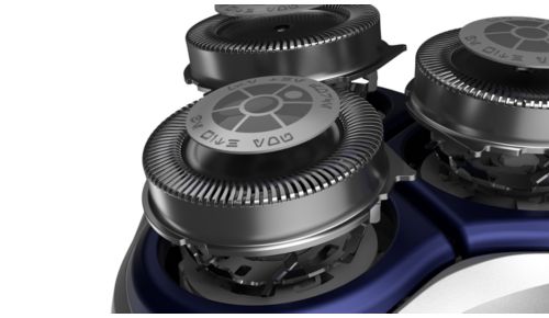 Las 27 cuchillas autoafilables capturan y cortan el pelo desde todos los ángulos