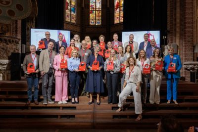 Prijsuitreiking groepsfoto