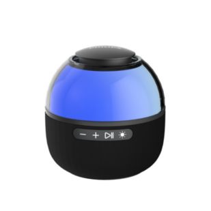 Portable speaker with light show