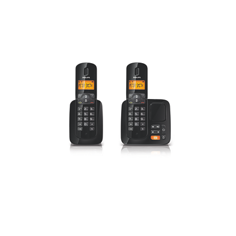 CD1862B/NL BeNear Draadloze telefoon met antwoordapparaat