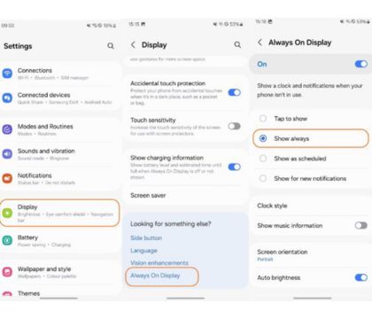 Samsung push notifications