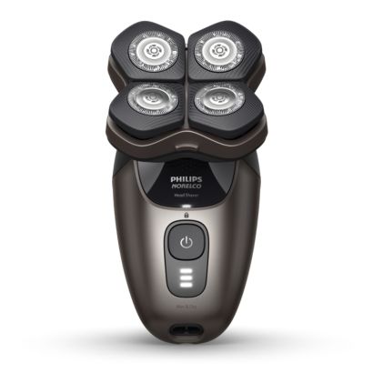 Norelco Head Shaver Pro 9000 Series Premium shaver with deluxe