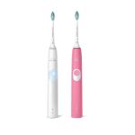 Cleaner teeth. Gently does it.