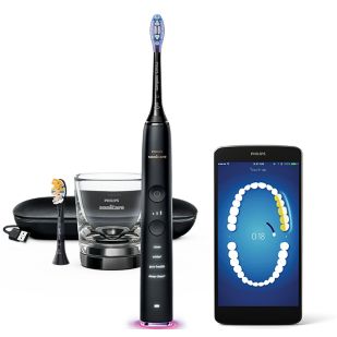 Sonicare DiamondClean Smart 9400 Elektrische sonische tandenborstel met app - Zwart