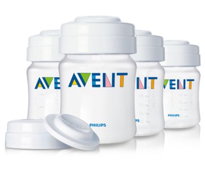 Para llevar Brillante cobija Recipientes de leche materna de Avent SCF680/04 | Avent