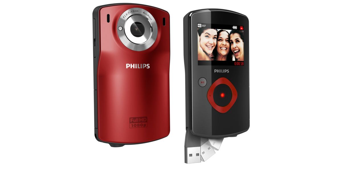 videocámara HD CAM110RD/00 | Philips