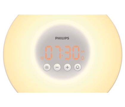 Philips SmartSleep HF3500/60 Réveil luminothérapie avec simulation de lever  de soleil