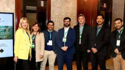 Healthcare professionals attending digital health forum event in Chile