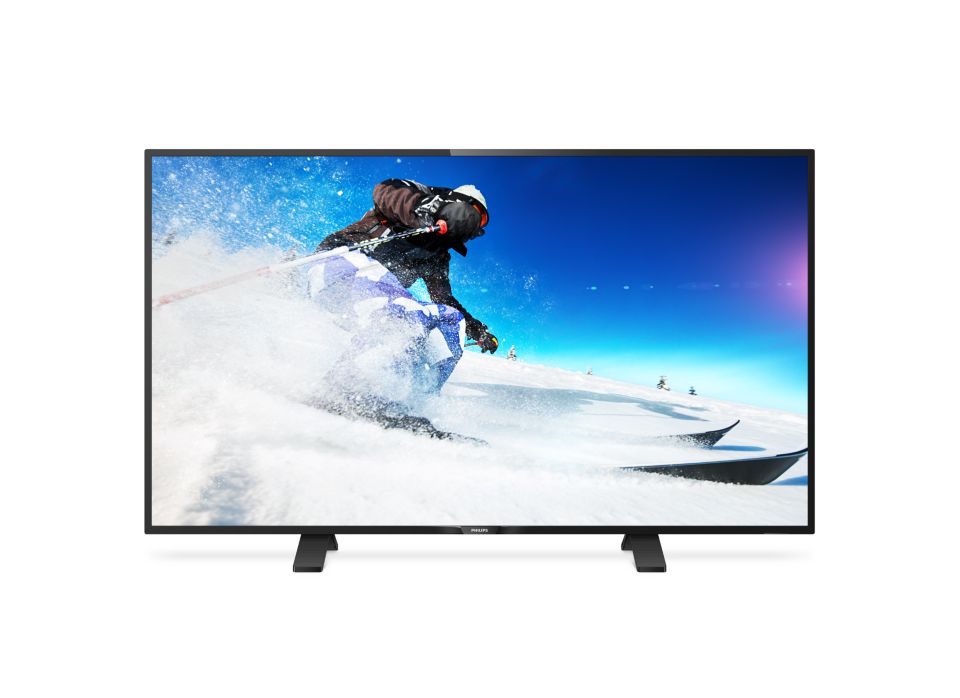 Televisor LED Full HD delgado