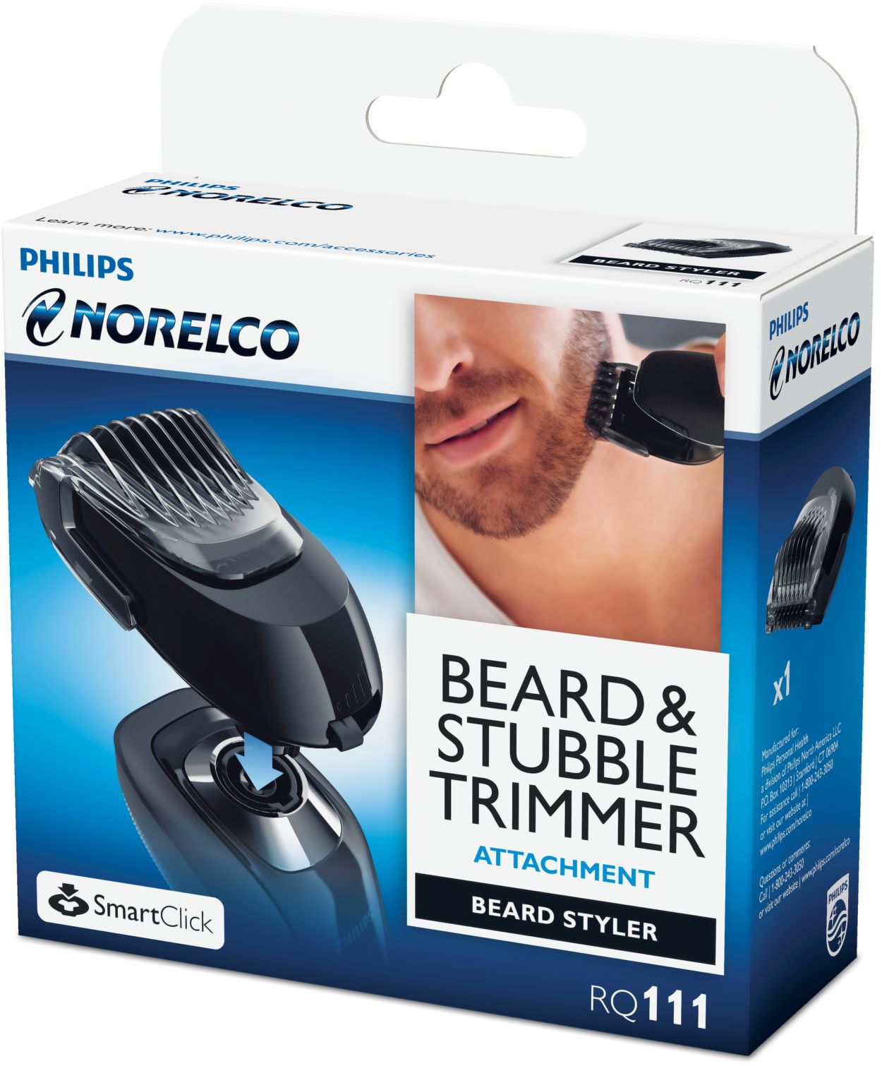 Philips RQ111/60 Click-On Beard Styler - See Description For